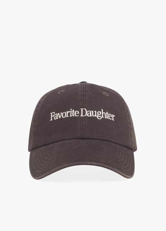 Classic Logo Baseball Hat - Chocolate Brown - Favorite Daughter