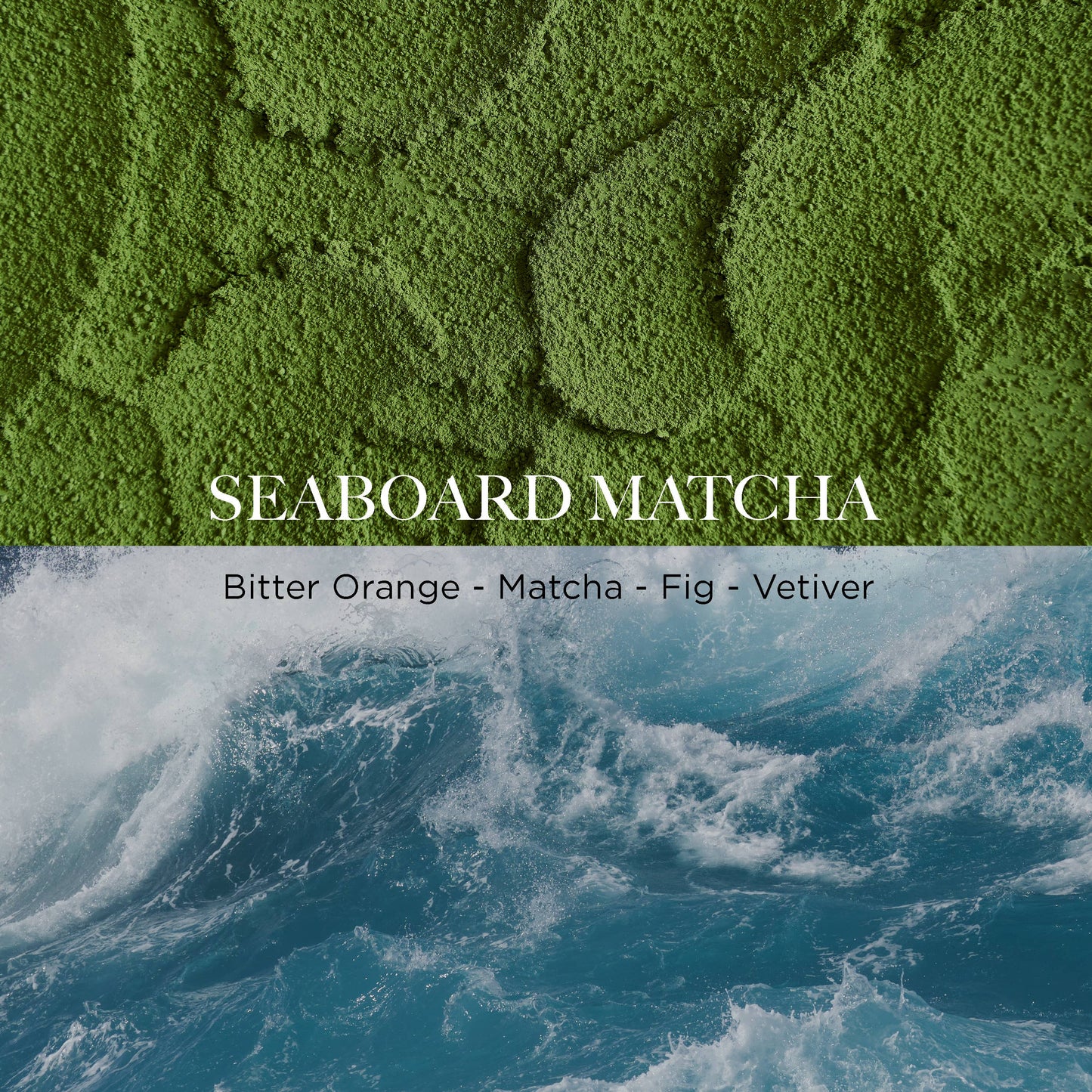 Seaboard Matcha Eau de Parfum, Orange, Fig, Vetiver, 7.5mL
