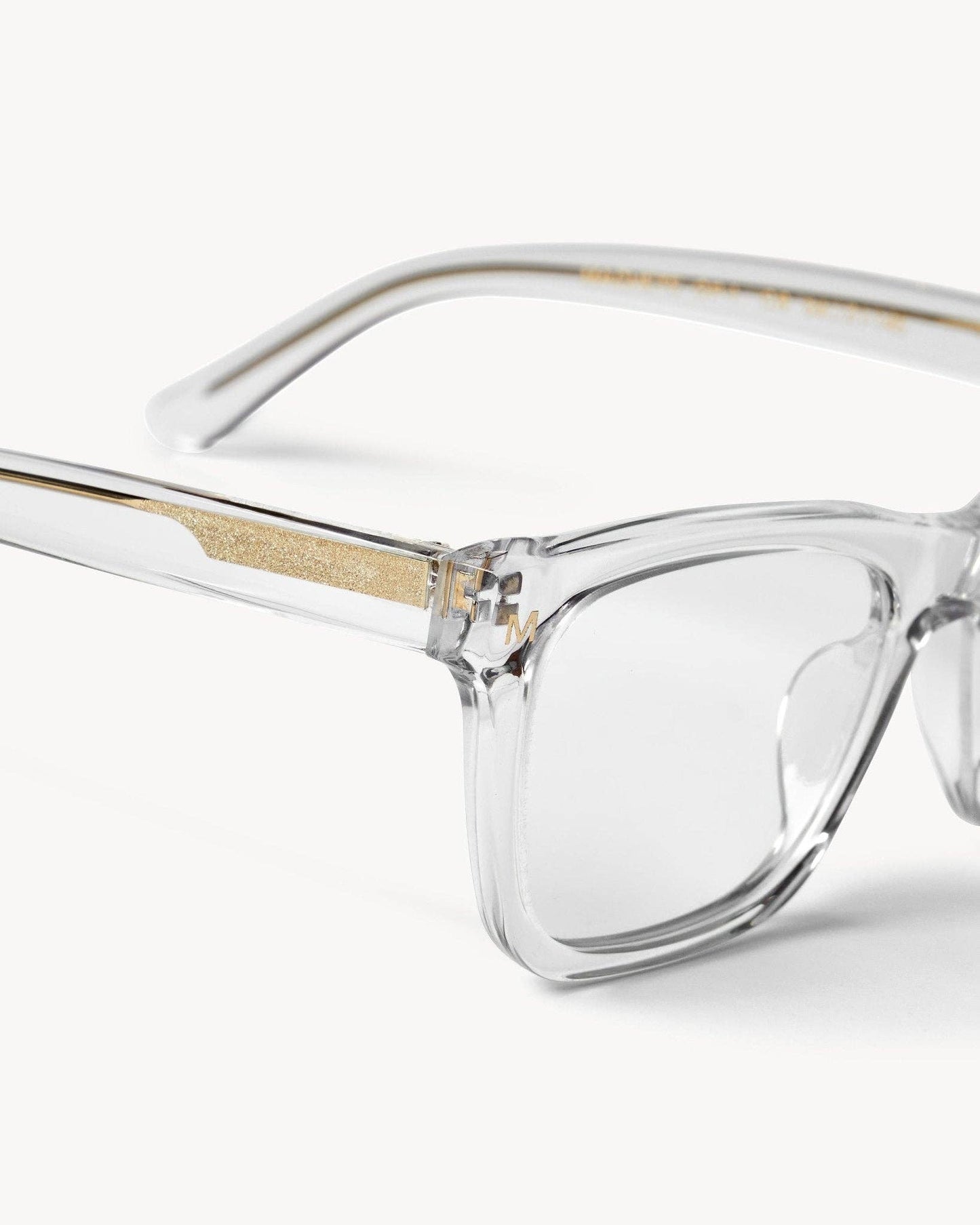 Reading Glasses in Clear: Blue Light (No Magnification)