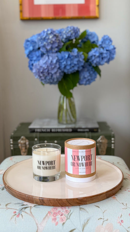 Newport or Nowhere Candle - Tides + Sand - Scripted Fragrance