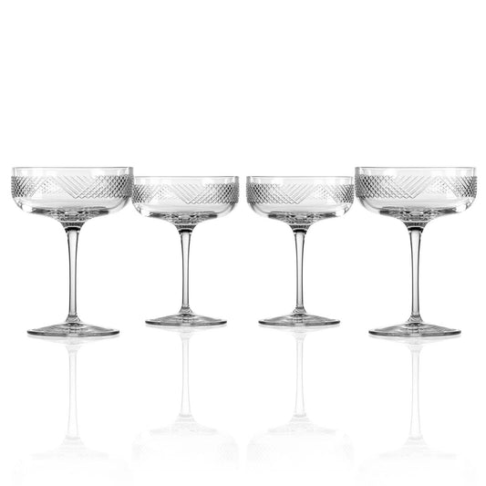 Bourbon Street Coupe Glass 10.25 oz - Set of 4