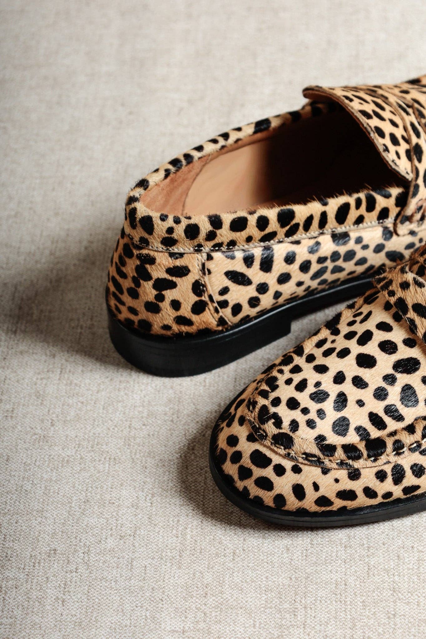 Emilia Cheetah Loafers