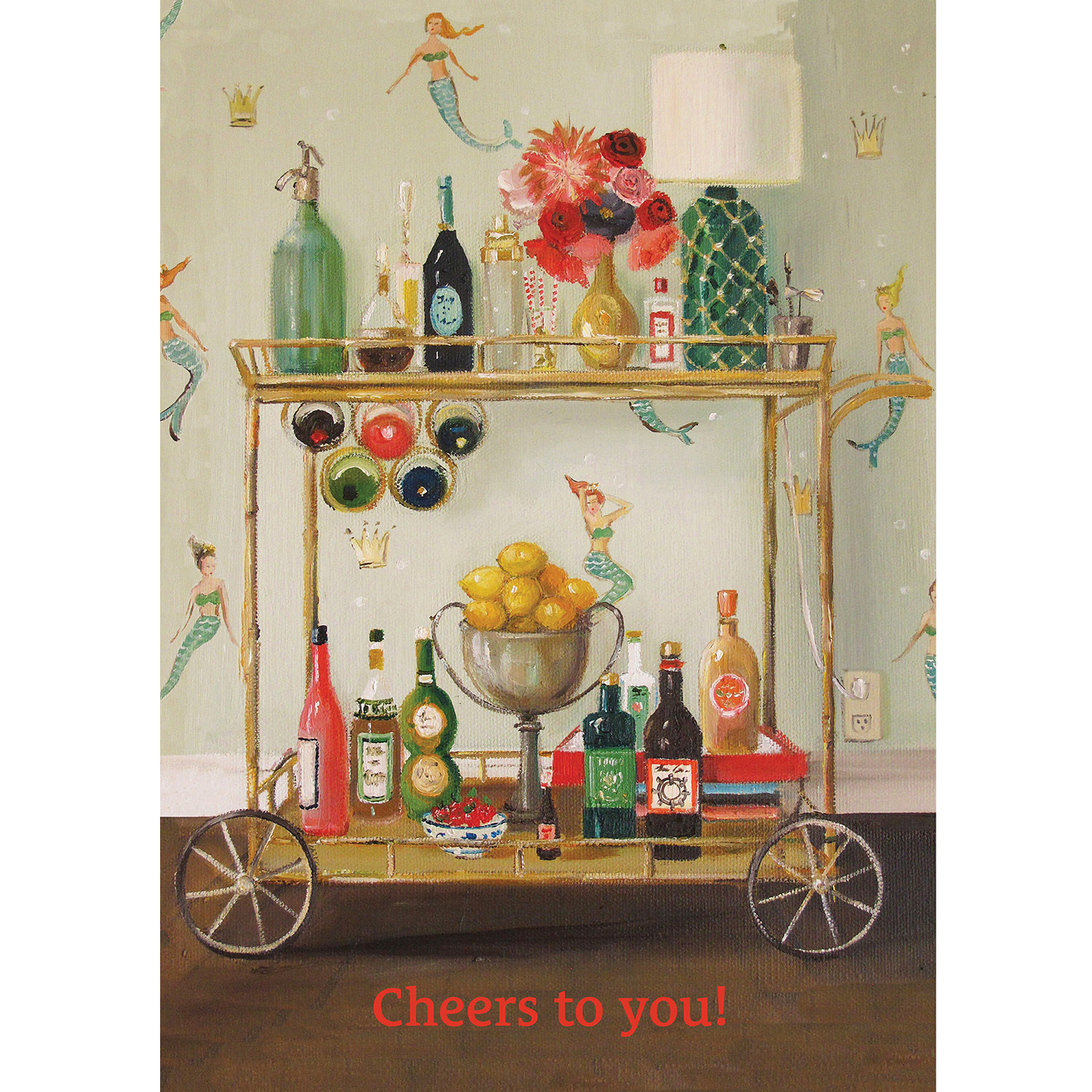 Bar Cart Card - Hester & Cook