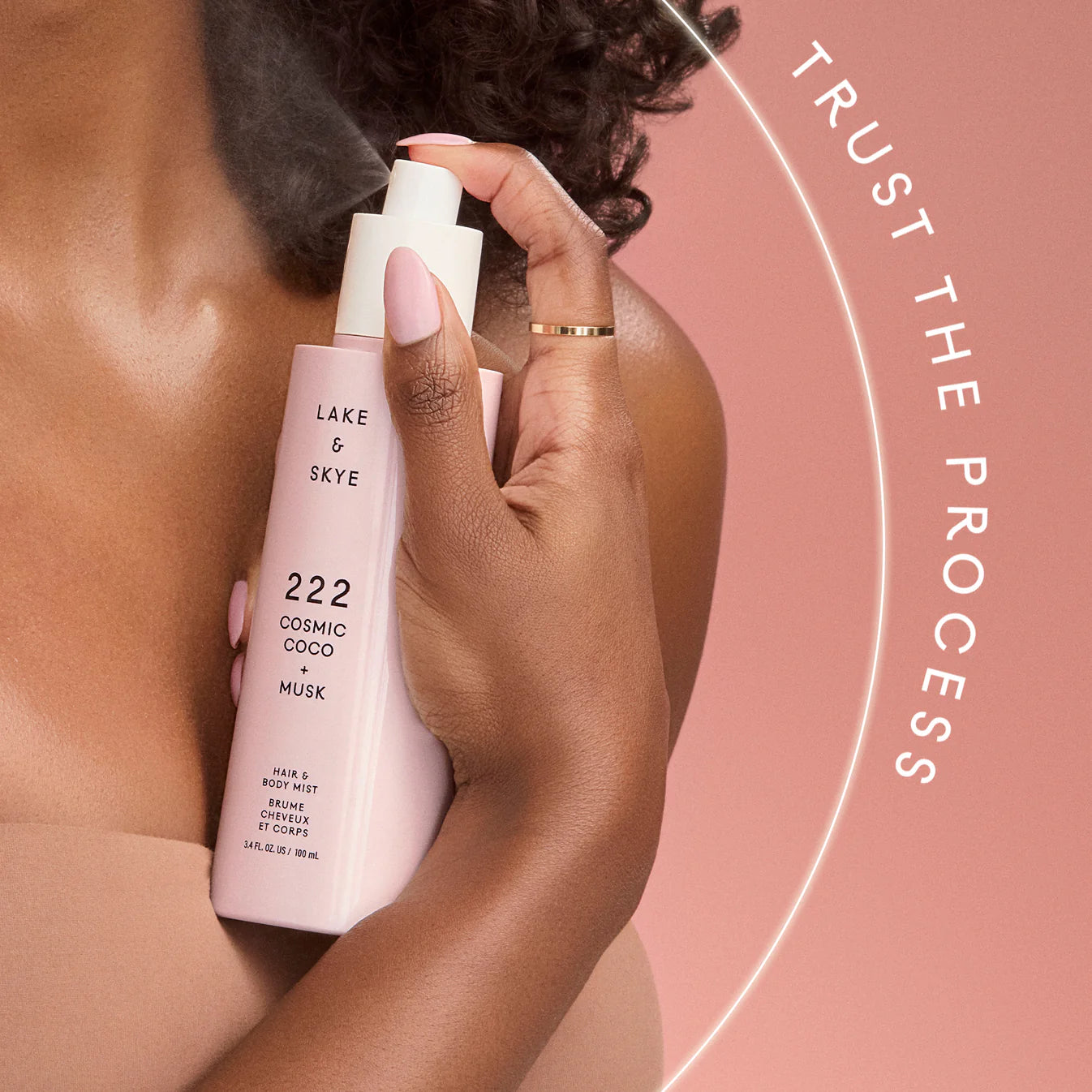 222 Cosmic Coco Musk Hair + Body Mist - Lake & Skye