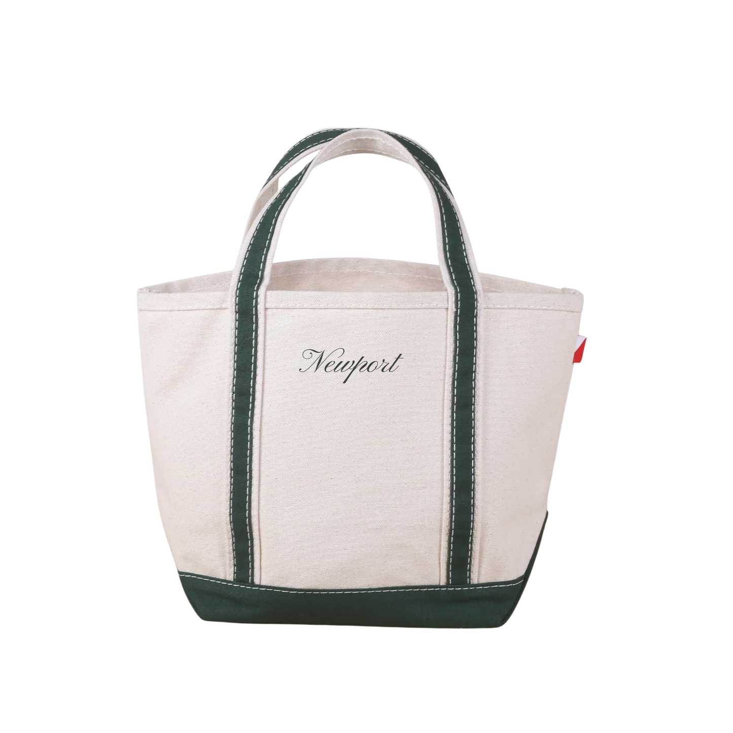 Newport Mini Classic Embroidered Tote - Green