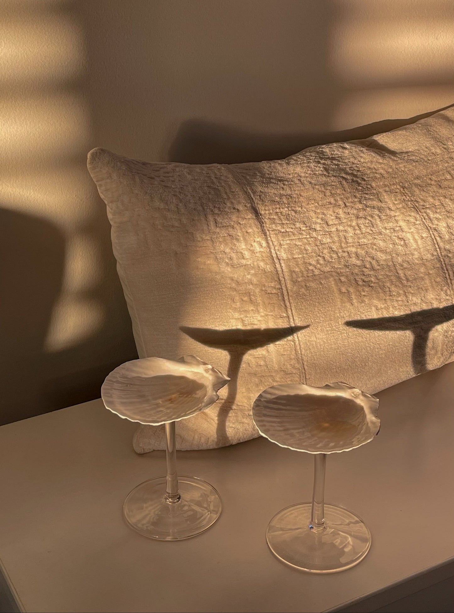Shell Coupe Glasses - Set of 2