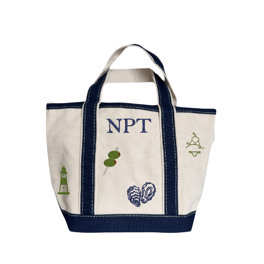 NPT Canvas Mini Tote Bag - Casa Nuccia