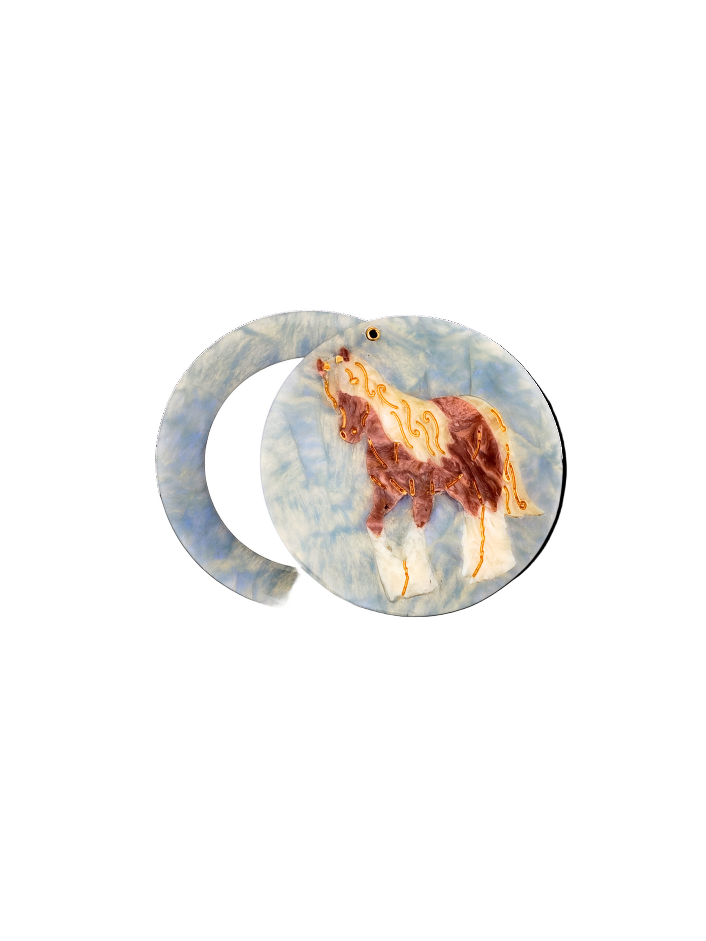 Horse Compact Mirror