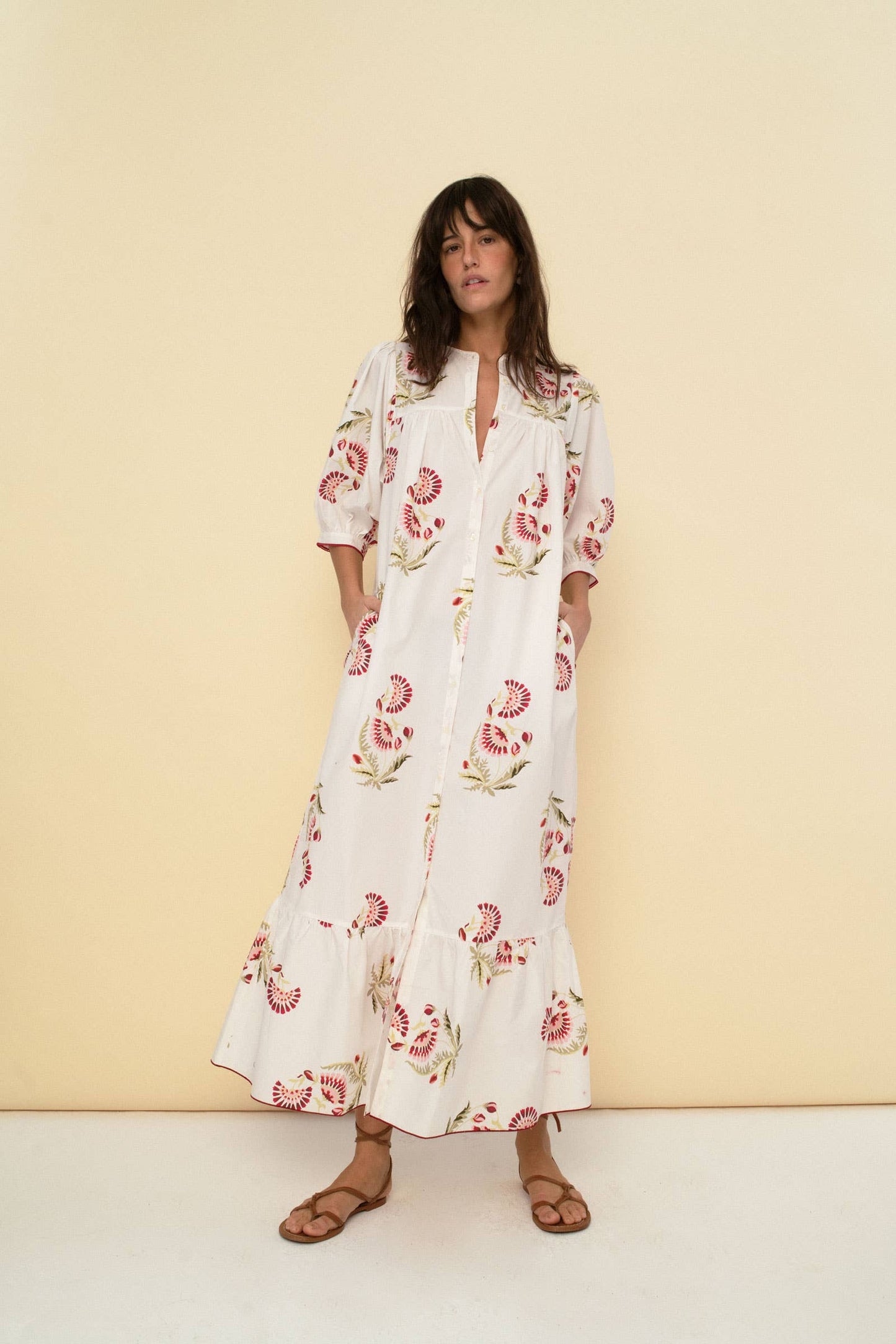 Sofia Dress Cherry - Sonmer Shop