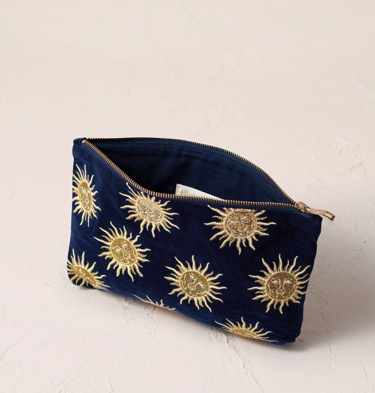 Sun Goddess Navy Everyday Pouch - Elizabeth Scarlett
