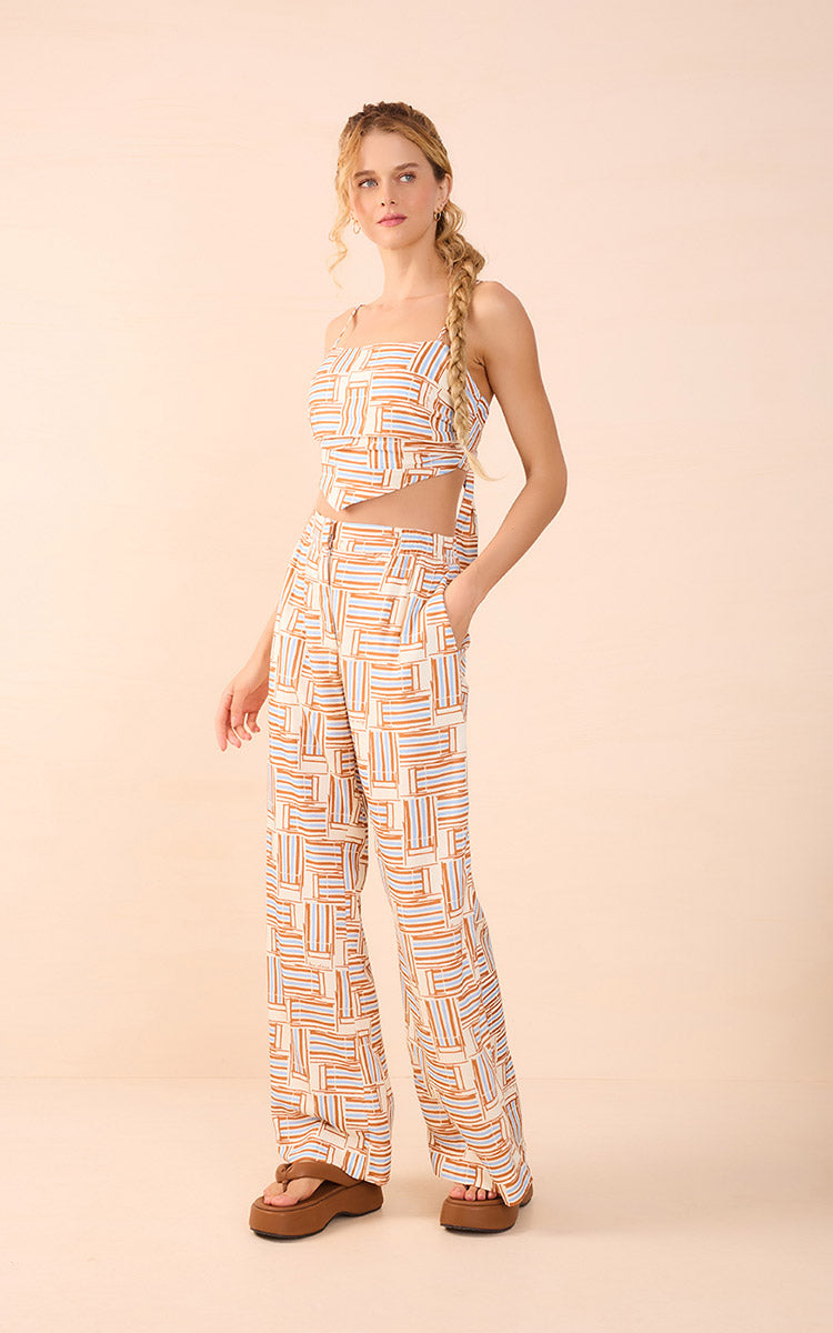 Chairs Crop Top - Dress to Rio