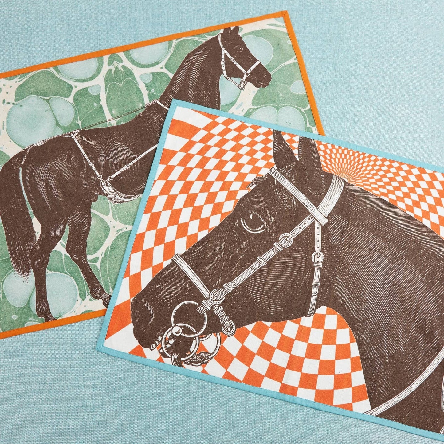Equine Marble Tea Towel - Thomas Paul