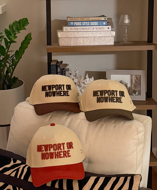 Newport or Nowhere Two Tone Hat - All Colors