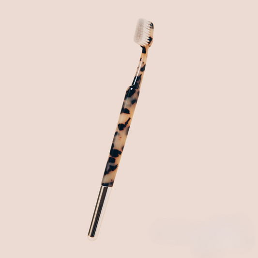 The Better Brush - Blonde Tortoise w/ Chrome Luxe