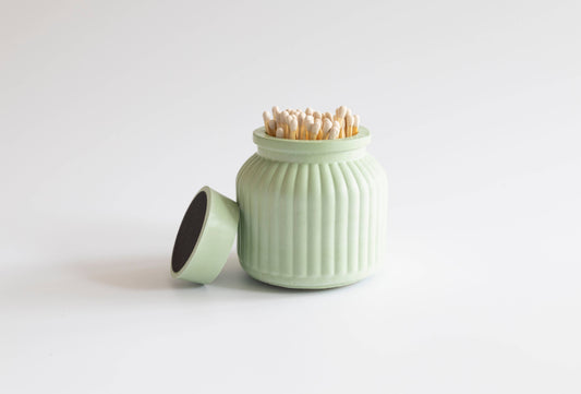 Apothecary Match Holder - Matcha