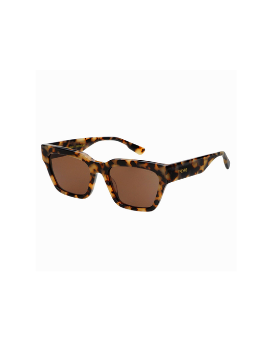 Hayden Acetate Rectangular Sunglasses - Milky Tortoise - FREYRS