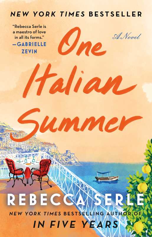 One Italian Summer Book by Rebecca Serle