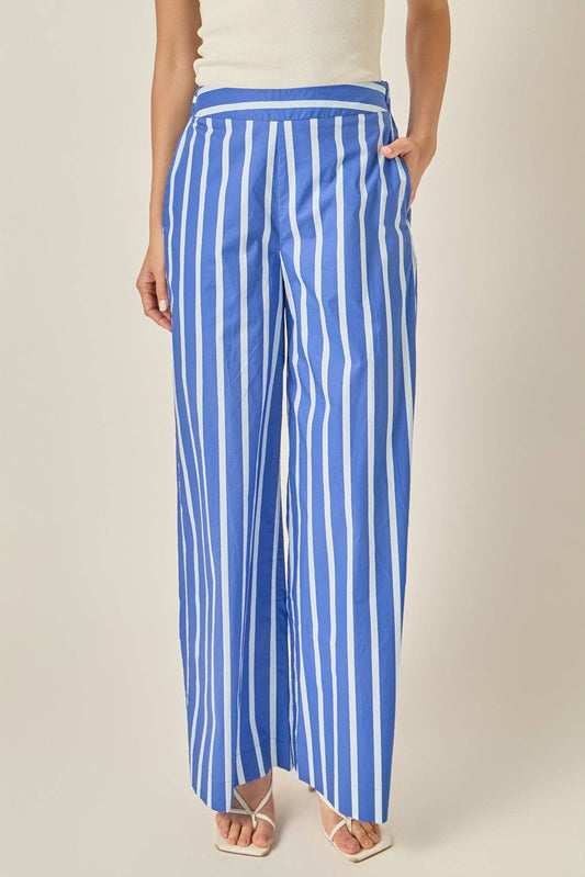 Stripe Long Pants - English Factory