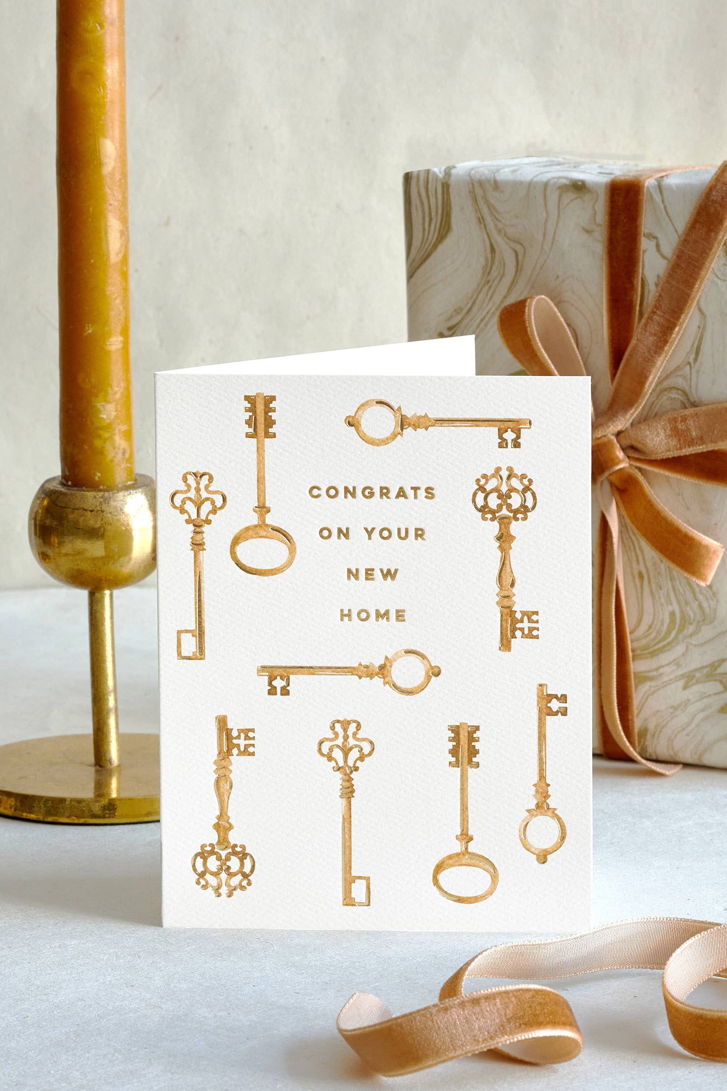 Keys Welcome Home Greeting Card
