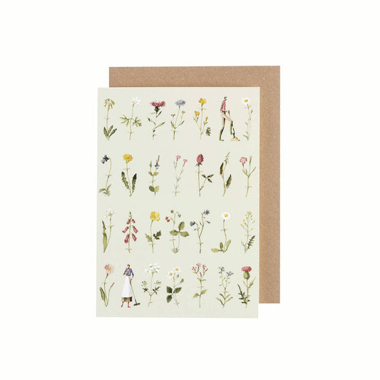 Wild Flowers Greeting Card - Hester & Cook