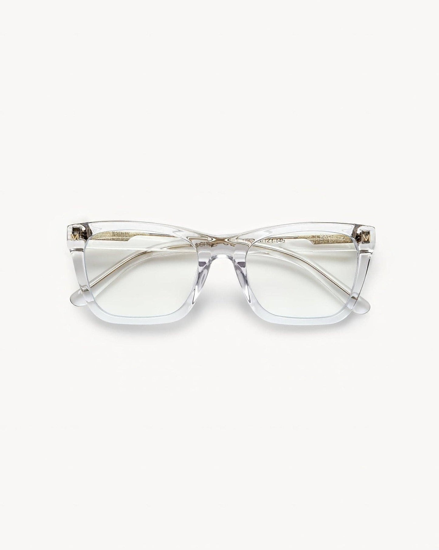 Reading Glasses in Clear: Blue Light (No Magnification)