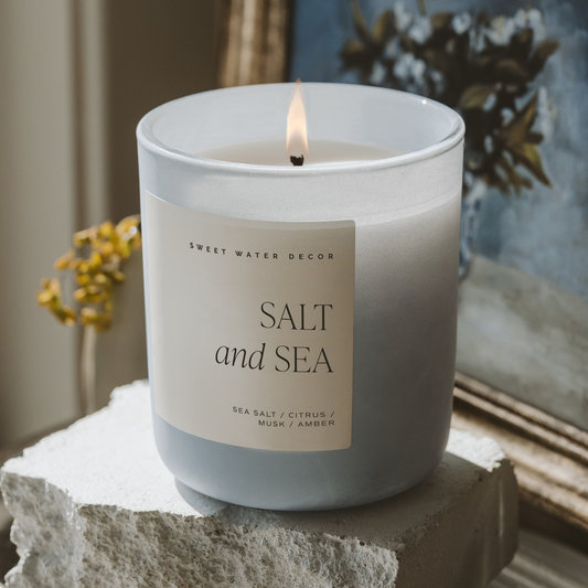 Salt + Sea 15 oz Soy Candle