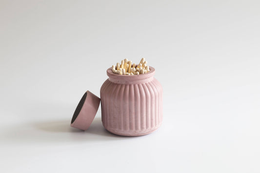Apothecary Match Holder - Blush