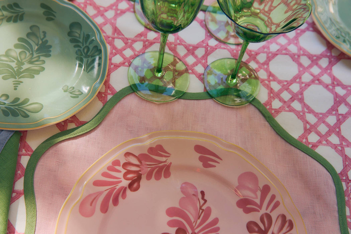 Gordes Green Dessert Plates (set of 4)