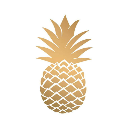 Golden Pineapple Paper Napkins