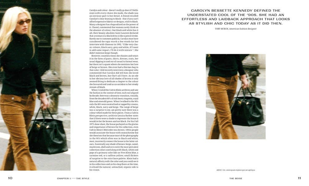 CBK: Carolyn Bessette Kennedy - A Life in Fashion Book