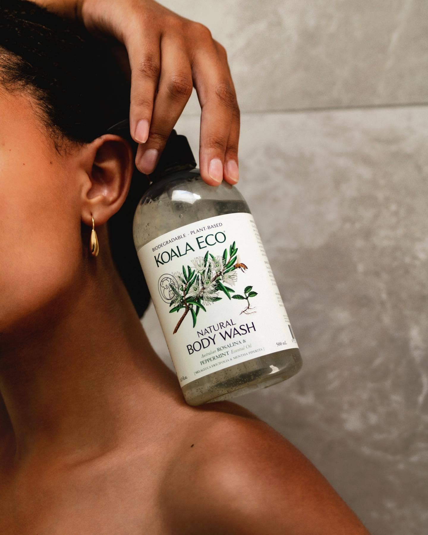 Rosalina & Peppermint Body Wash - Koala Eco