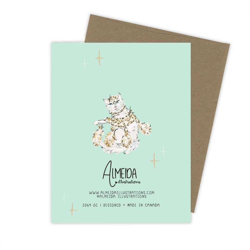 Life of a Birthday Girl - Cat Card