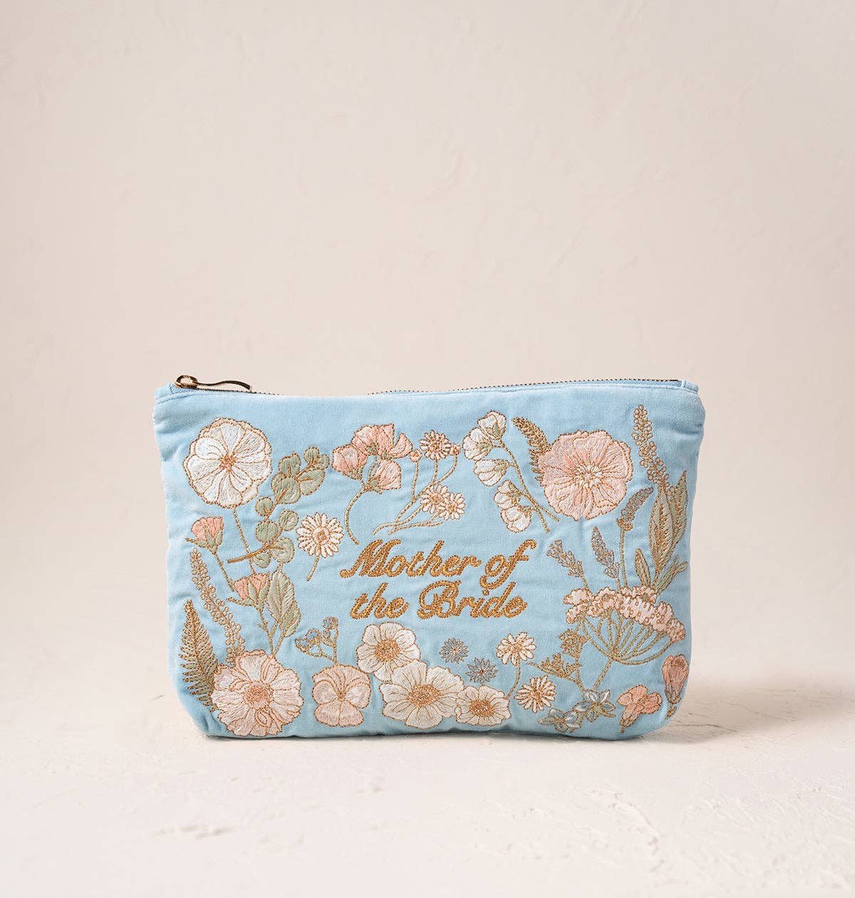 【Elizabeth Scarlett】Flowers Mother of the Bride ポーチ Pressed Flowers Mother of the Bride Everyday Pouch