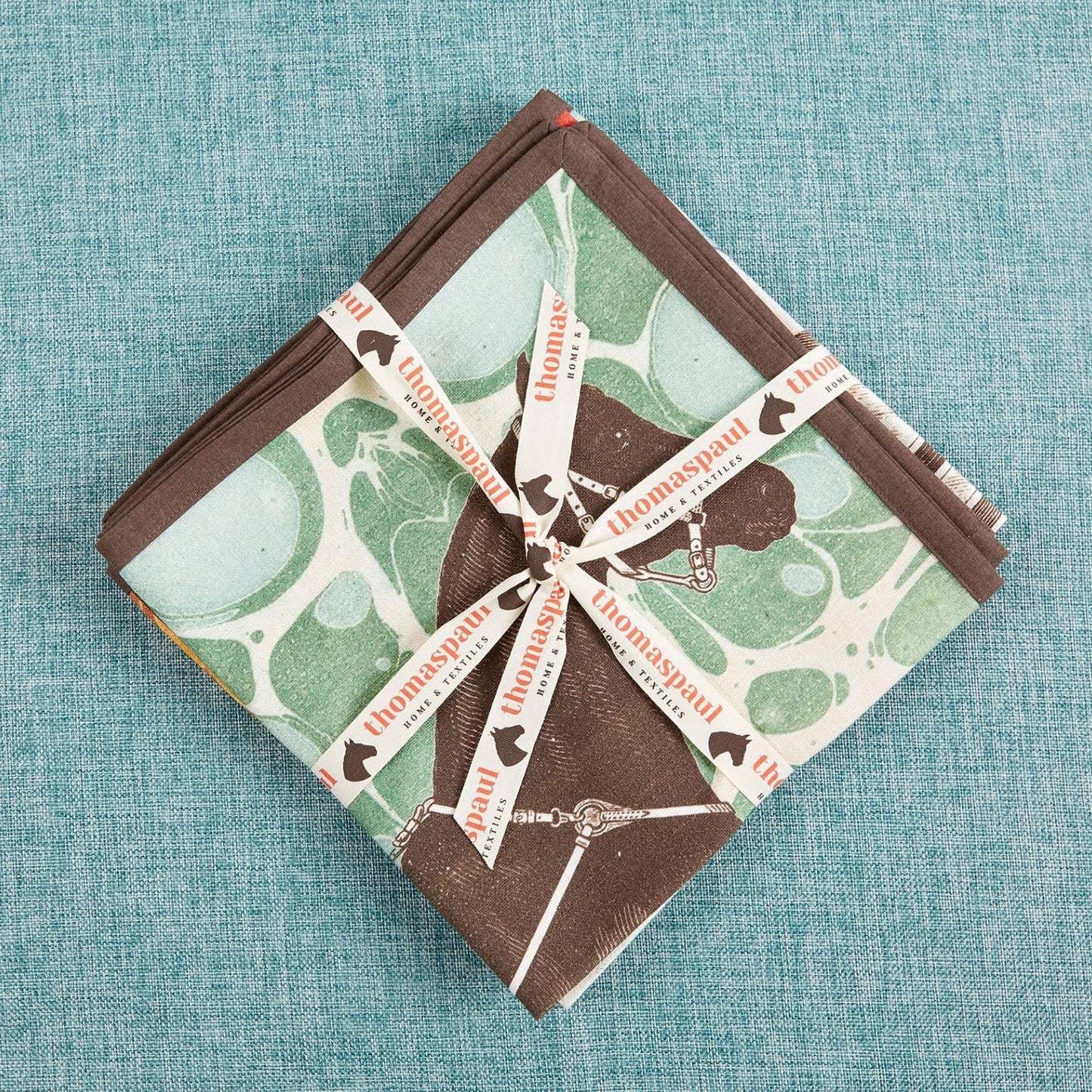 Quine Marble Dinner Napkins - Set of 4 - Thomas Paul
