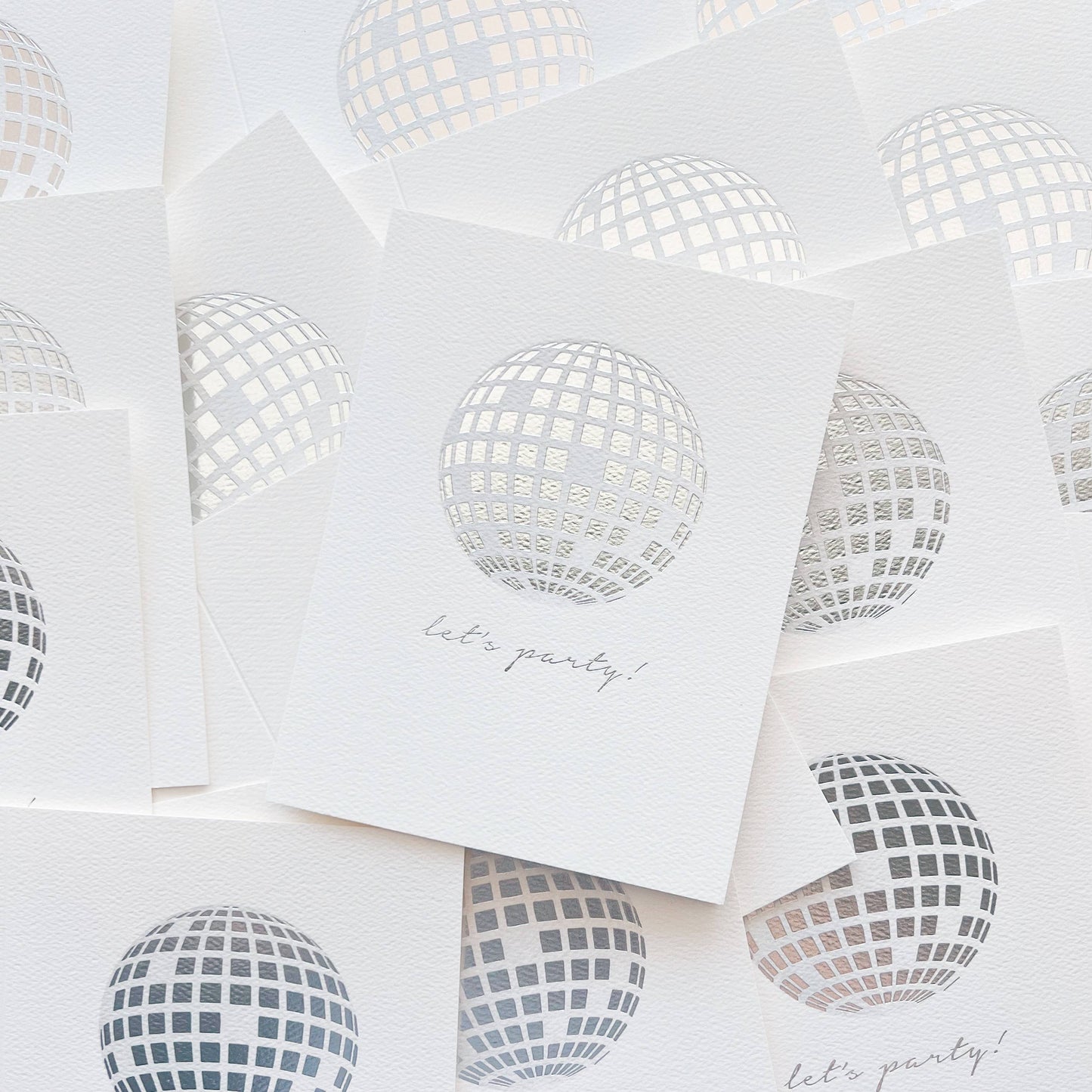Disco Ball Birthday Greeting Card - Abigail Jayne Design