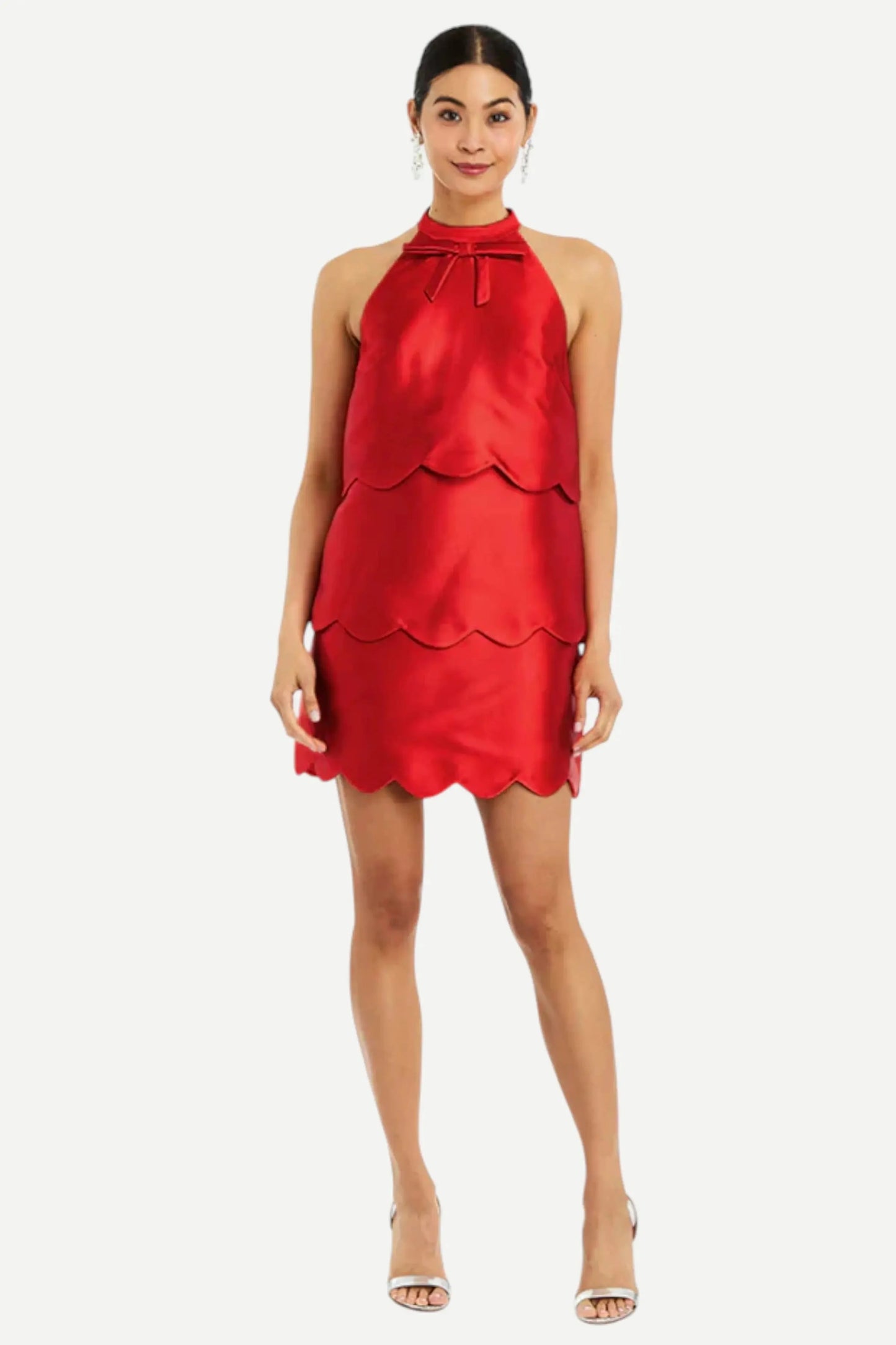 Cannes Convertible Mini Dress - Red - Mestiza NY