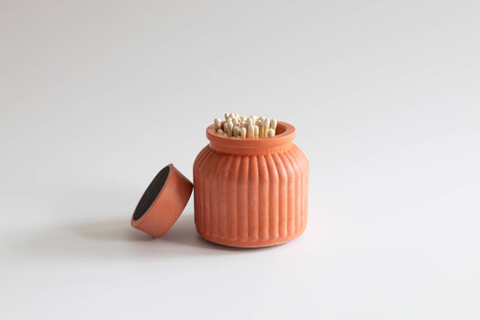 Apothecary Match Holder - Orange