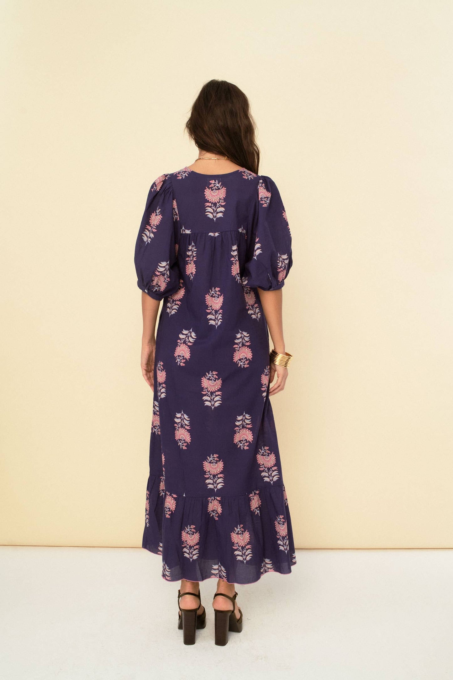 Sofia Dress Navy - Sonmer Shop