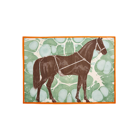 Equine Marble Tea Towel - Thomas Paul