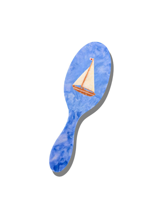 Sail Boat Hair Brush