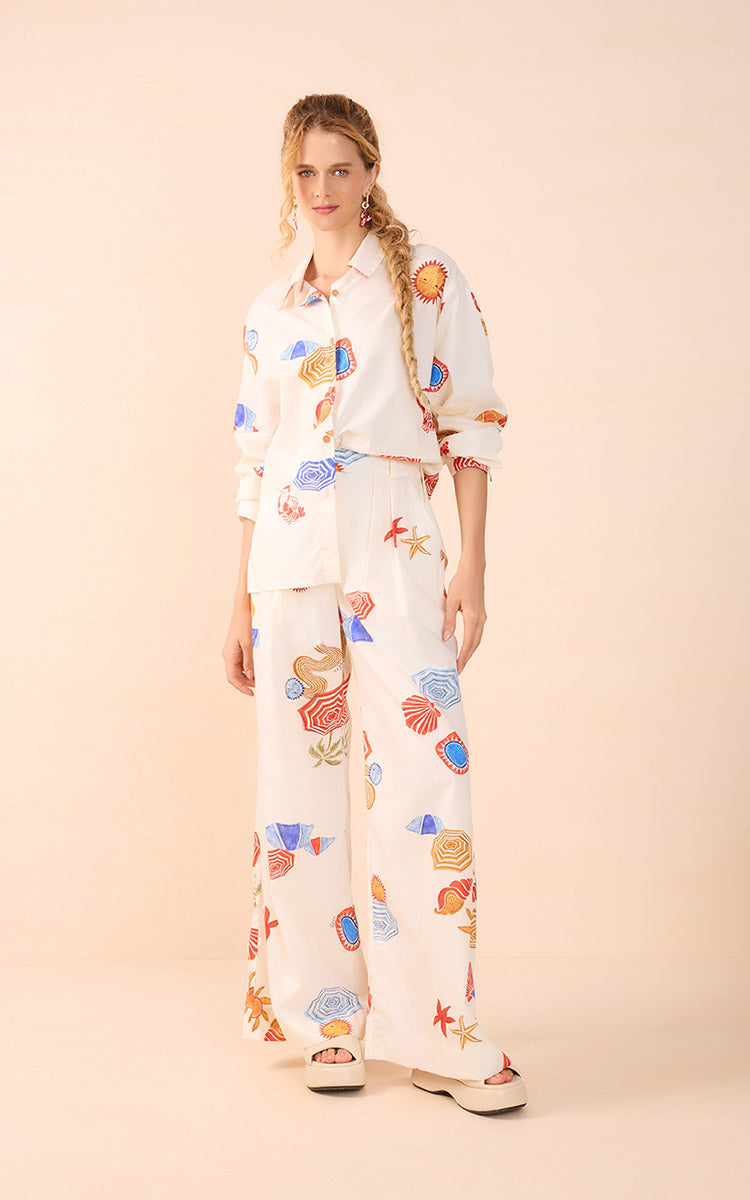 Sun Print Shirt - Dress To Rio
