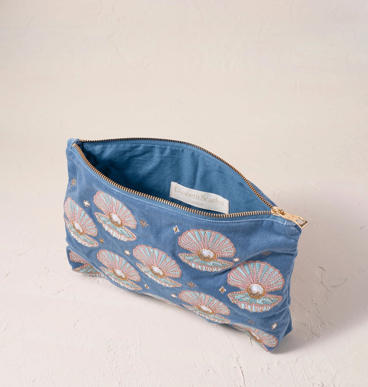 Pearl Shell Everyday Pouch - Elizabeth Scarlett