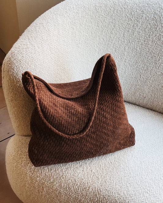 Sera Tote - Brown Suede - Bembien