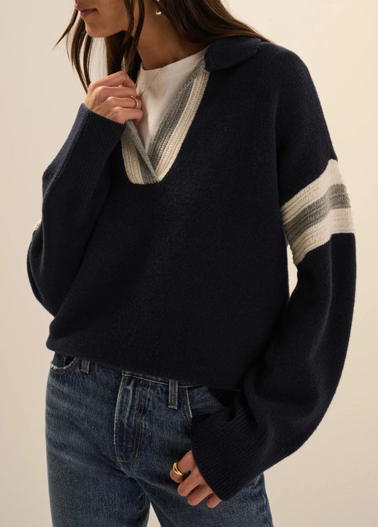 The Grace Sweater - Navy - Favorite Daughter (Copy)