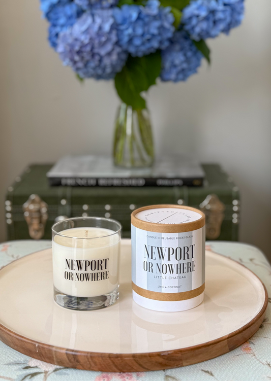 Newport or Nowhere Candle - Lime + Coconut - Scripted Fragrance