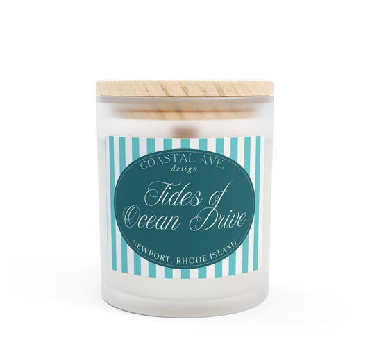Tides of Ocean Drive Candle Large - Coastal Ave Design
