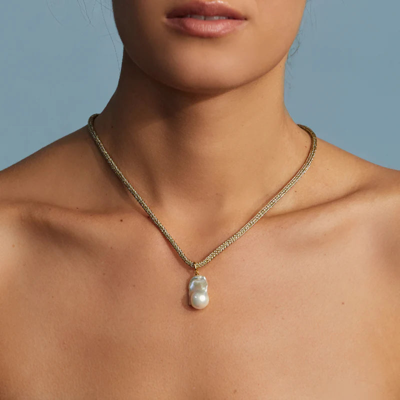 Gold Lurex Necklace Cord - Hart Jewelry