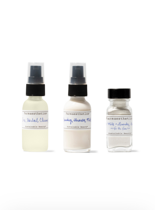 Facial To Go Sweet Milk & Lavender Buds - Farmaesthetics