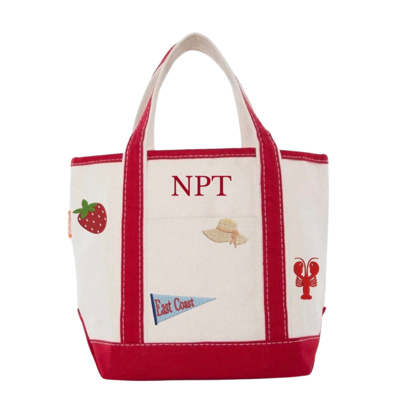 PREORDER: NPT Embroidered Summer Boat Tote