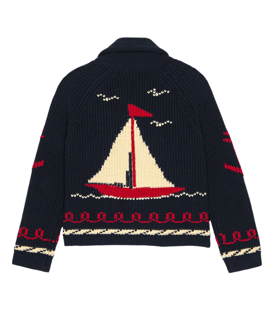 The Sailboat Lodge Cardigan - The Great
